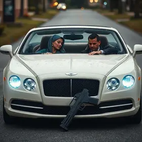 carro de luxo emprestado