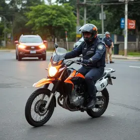 Guarda de Campo Limpo apreende moto irregular