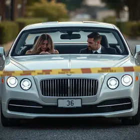execução casal carro de luxo
