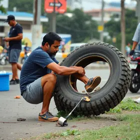 pernas esmagadas