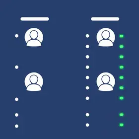 Lista de Servidores e Contatos