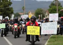 protesto contra barulho no Campo Limpo