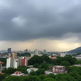 tempestade e granizo