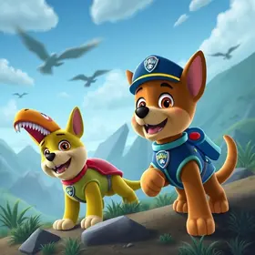 Patrulha Canina: Uma Aventura Dino