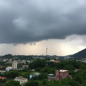 tempestades e granizo