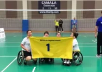 voleibol adaptado de Amparo