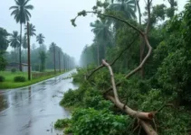chuva forte em Jundiaí