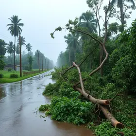 chuva forte em Jundiaí